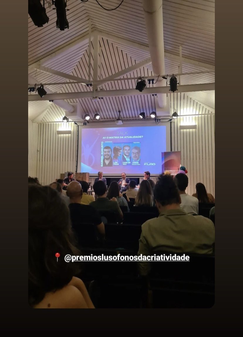 manuelalmeida's tweet photo. Decorreu hoje a 10.ª Edição dos Prémios Lusófonos da Criatividade, Nesta edição contou com diversas talks que abordaram temas da atualidade do mundo da criatividade. Parabéns a todos os vencedores! https://t.co/ydc8rxwkJh