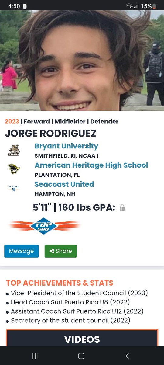 Congratulations to Jorge. Another committed to a D1 program! Do you think you have what it takes to compete on the big stage? If so, let's get started! Click here: bit.ly/40C9swy