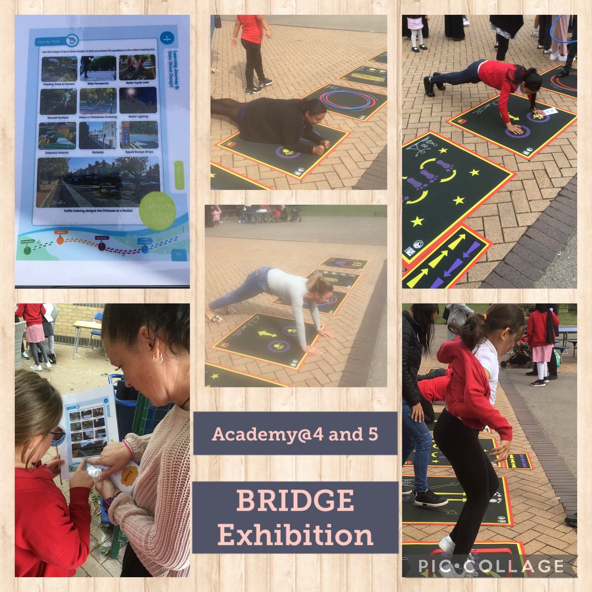 Y4Pill's tweet photo. Thank you to all our PPS families who  were able to attend our Academy @4 and 5 BRIDGE Exhibition this morning, our pupils loved showing you their learning experiences @Pill_Primary 🧠 💪
Positive discussions about street safety near our new school too 🚲 https://t.co/DhBqr6KRCY