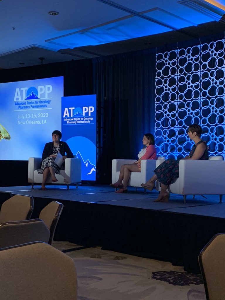 Kicked off ATOPP with a fantastic patient and caregiver keynote panel discussion. @fumikochino was a fabulous moderator. @atoppsummit #oncopharm #oncology #pharmacy #PatientCare