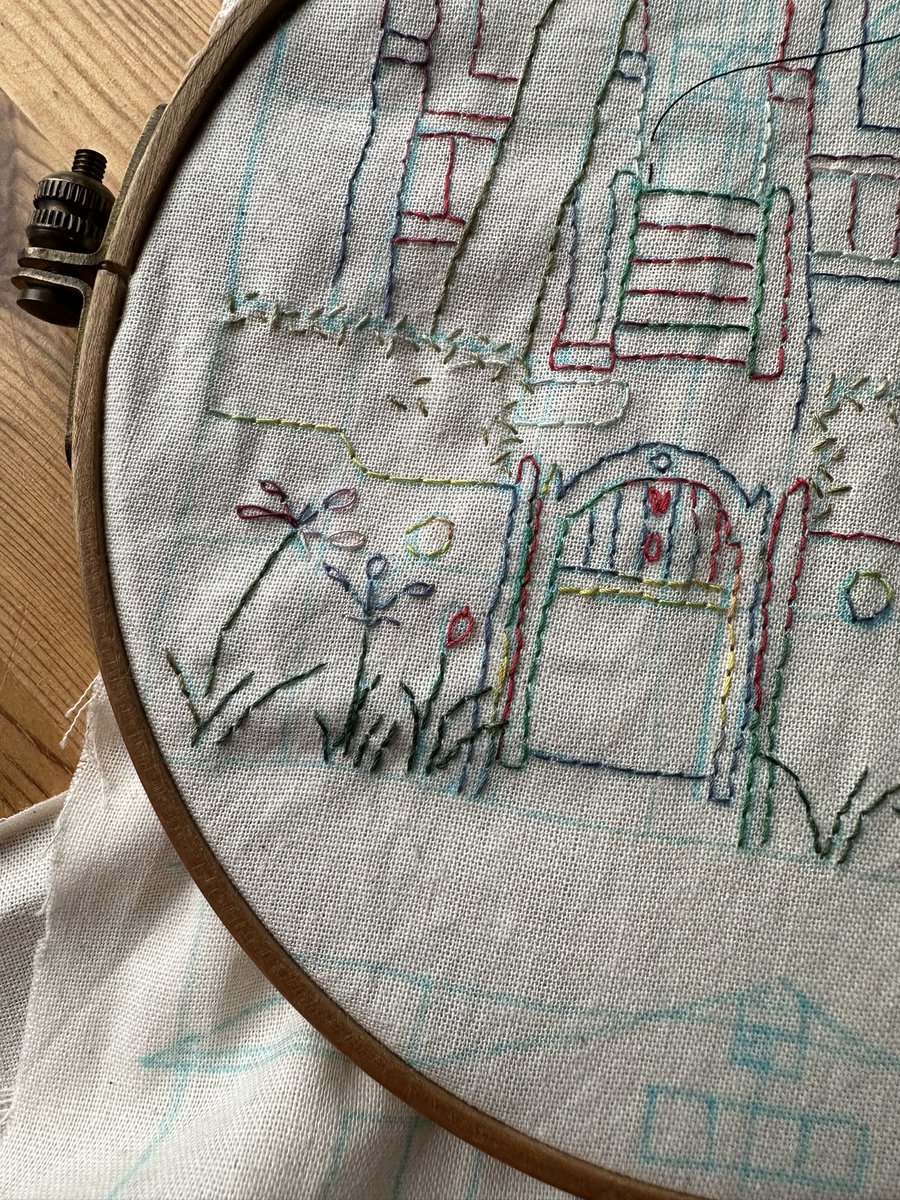 Stitching progress 🧵🪡