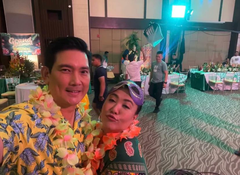 #AbotKamayNaPangarap taping🎬 with Dr RJ Tanyag (Richard Yap) and Ms <a href="/viveikaravanes/">Viveika Ravanes</a> 😊

📸 viveikaravanes