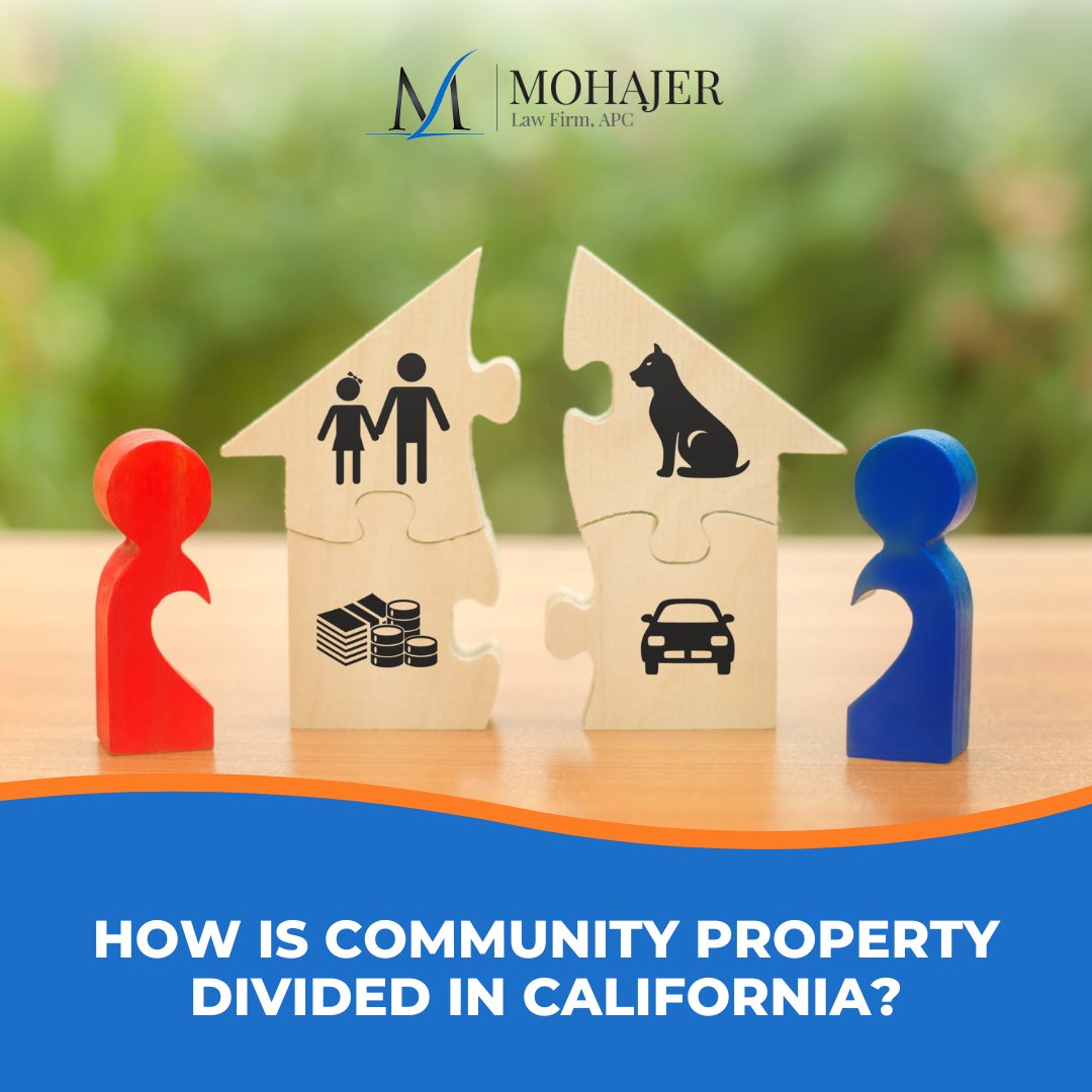 MohajerLawFirm's tweet image. Discover California's community property division in divorce. Visit our website to learn about equal property distribution, pensions, retirement accounts, and separate vs. marital property. Mohajer Law is here to assist you. 

#MaritalProperty #PropertySettlement #MohajerLawFirm