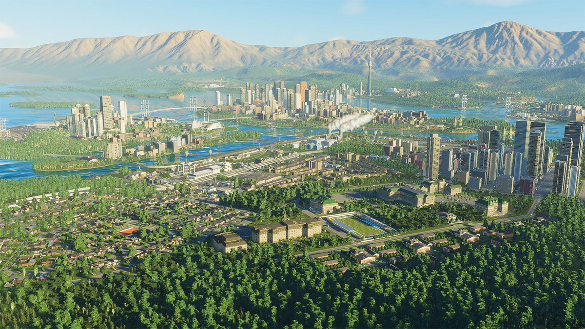 Alflooona's tweet photo. Am I gonna be able to make anything like this? No. But am I still gonna play it? Yes. Watch me play Cities Skylines cause why not https://t.co/snCuXuueaw https://t.co/Ik2H3R3sU0
