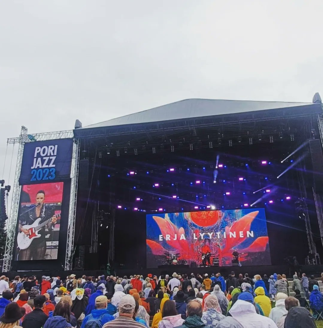 Erja Lyytinen (@erjalyytinen) on Twitter photo Pori Jazz, mainstage today was just awesome!! <a href="/PoriJazz/">Pori Jazz Festival</a> #erjalyytinen #mainstage Pori Jazz, mainstage today was just awesome!! <a href="/PoriJazz/">Pori Jazz Festival</a> #erjalyytinen #mainstage
