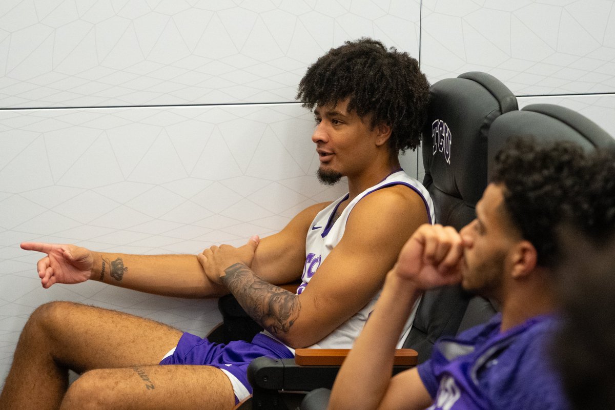 TCUBasketball's tweet image. Huge thanks to @hedake_44 for coming and sharing his story.

#GoFrogs