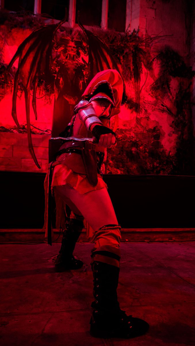 chailattecos's tweet photo. Im so hyped Im finally getting my Rogue photos! @DiabloLATAM
#DiabloIV #rogue #cosplay #cosmaking #videogames #Lilith https://t.co/5XDVpfliFU