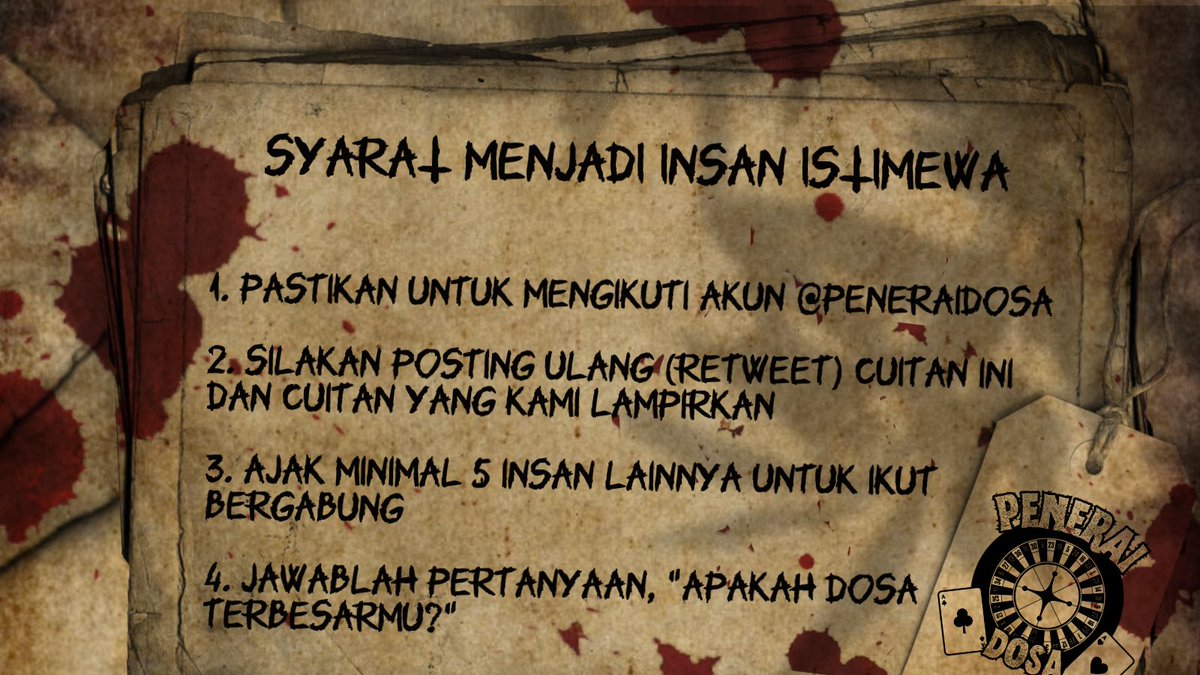 PENERAI DOSA tweet media