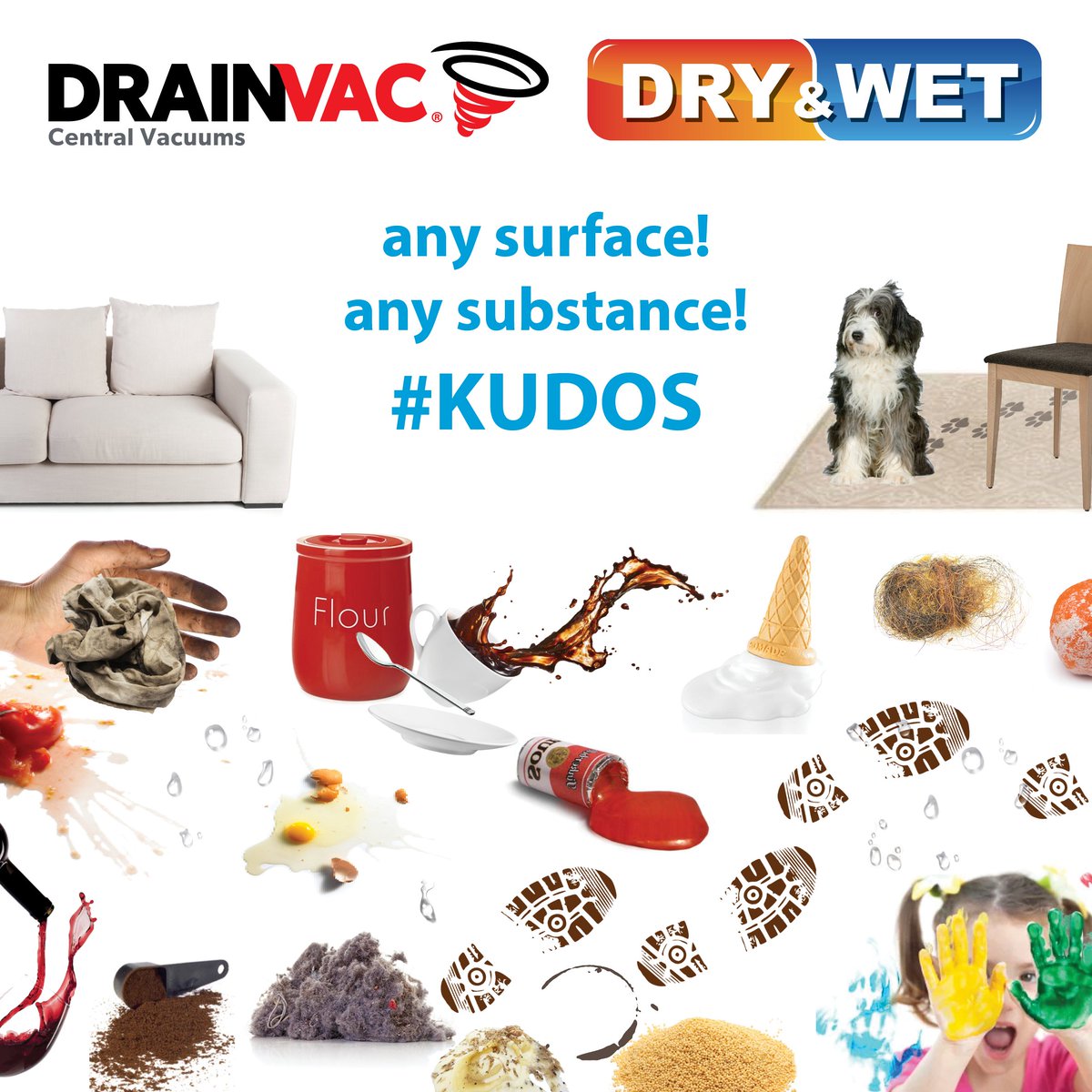 No matter what happens, suck it up with a #DrainVac #Kudos #DryAndWet #CentralVacuum

#vacuum #ductedvacuum #wetanddry #cleanfloors #residentialcleaning #residential #suckitup #anysurface #anysubstance #cleanupholstery #cleancarpet #cleanrugs