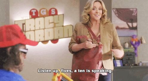 Bioinformatician giving a lab meeting