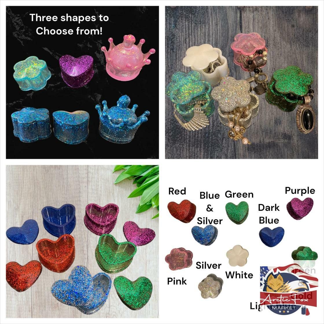 ARCTICFOXMARKET's tweet image. Small trinket boxes, jewelry boxes, heart flower crown keepsake boxes with lids. Small gift boxes, heart shaped box, keepsake and gift box #RingBox #JewelryBox 
Buy here arcticfoxmarket.com/listing/136979…