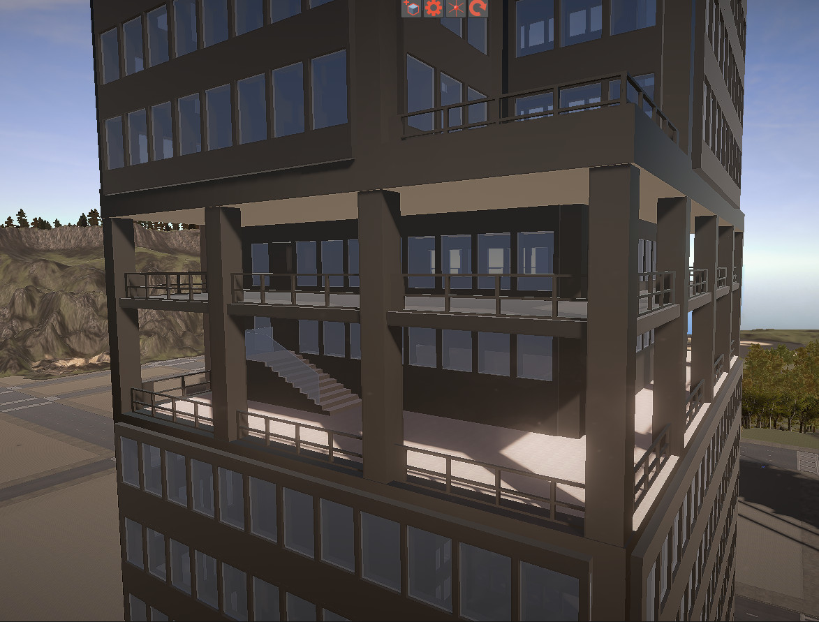 survivalstrike's tweet image. Apartment Tower Block Exterior Finished! #indiegame #indiegamedev #umodeler