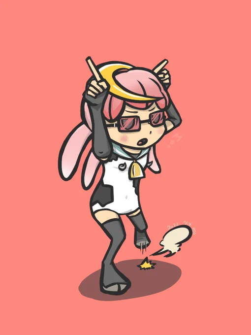 7/14 牛々ちゃん  #イラスト #一日一絵