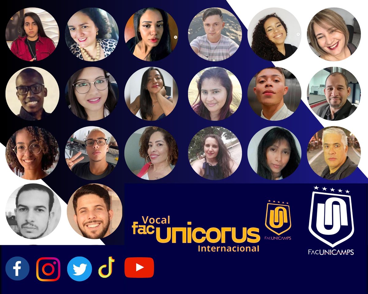 VFacunicorus's tweet photo. @FacUnicamps  Faculdade Unida de Campinas Goiânia GO. Time do @VFacunicorus  Internacional no 4º ENCoros- Encontro Nacional de Coros em Goiânia GO 2023 em Goiânia GO. https://t.co/kuWvWUy9XF
