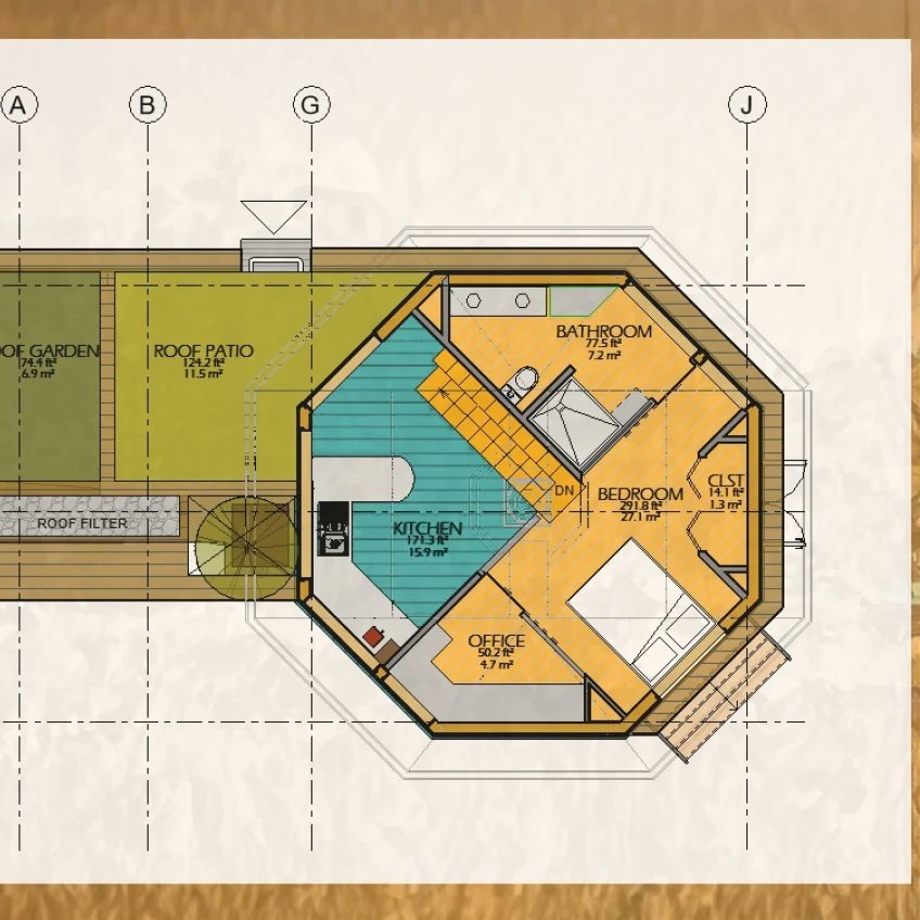 EVOarchitects's tweet photo. OttaHouse is our new affordable pre-fab modular housing system #ottahouse #tinyhouse #cottage #cabin #microhousing #AffordableHousing #modularhousing https://t.co/3Jy508wvpd