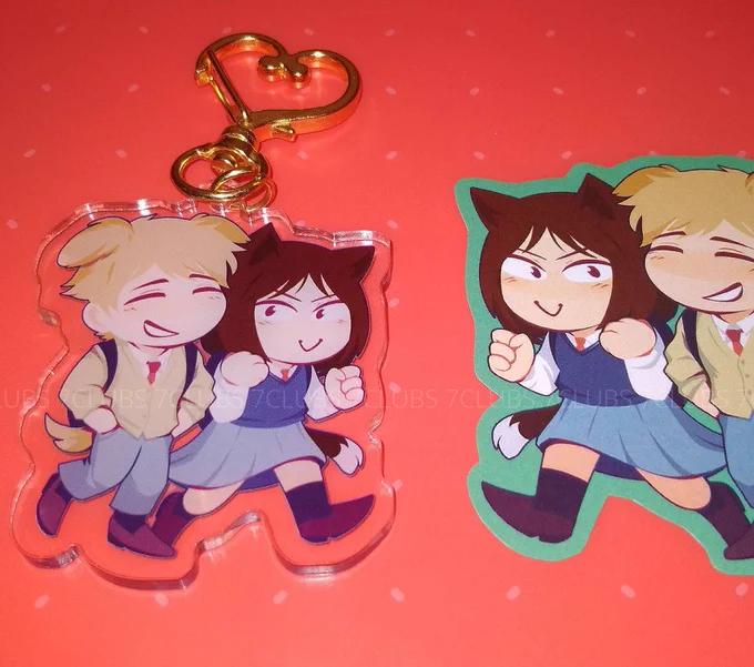 [] Updated my Shopee with all my Skip & Loafer and Ace Attorney charms! Everything I have on hand should be up now.   I'll be able to take some orders until the 19th, before closing for the next two weeks~ Will be back in August!