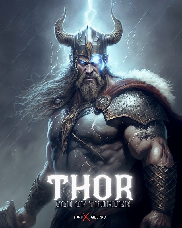 RT @solcire_wicca: @MattBas25986668 @NordicSister Hail Thor Odin's Son 
Hail The Powerful God of War and Courage https://t.co/F4rMQW598e