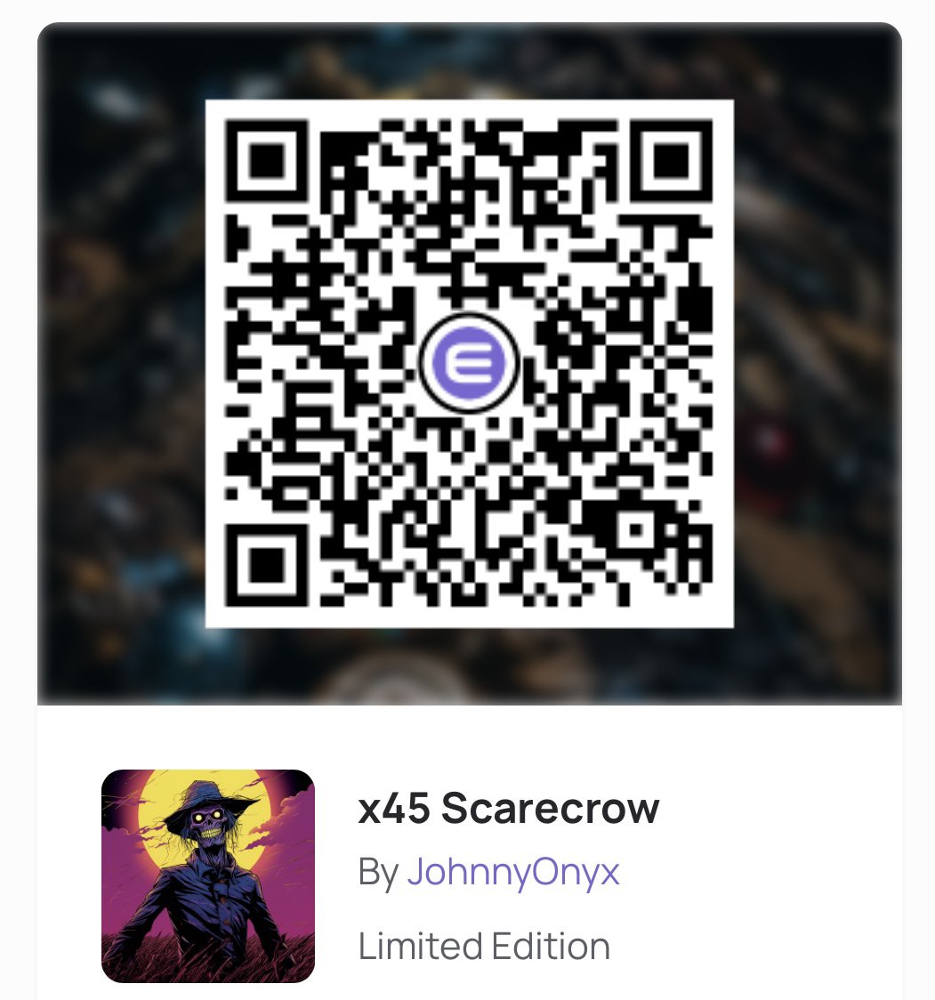 JohnnyOnyx_'s tweet image. #enjin #beam #efinity #nft
First come first serve. Enjoy !