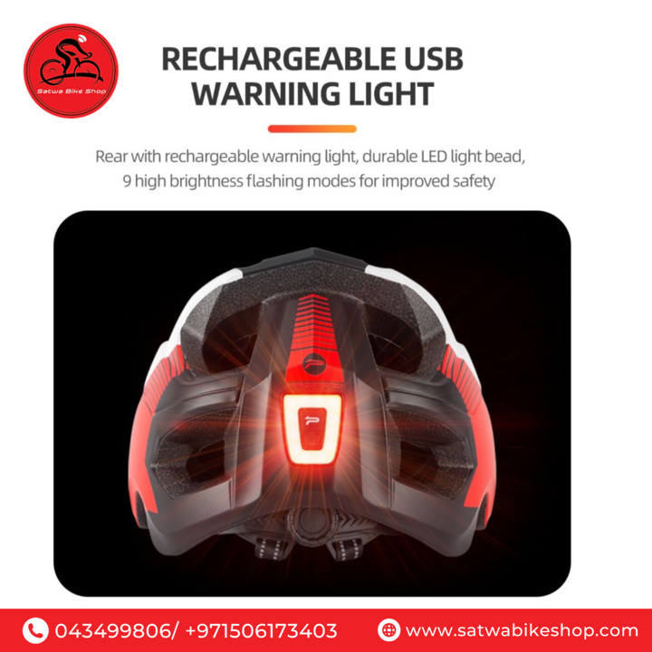 BikeSatwa's tweet photo. Light up your ride with our rechargeable USB warning light! With durable LED beads and 9 high brightness flashing modes, stay safe on the road.

Visit us at -www.satwabikeshop.com
.
.
#SatwaBikeShop #BikeSafety #StayVisible #CyclingGear #RoadSafety #LEDLighting #RechargeableLight https://t.co/khfNO6z2Dq