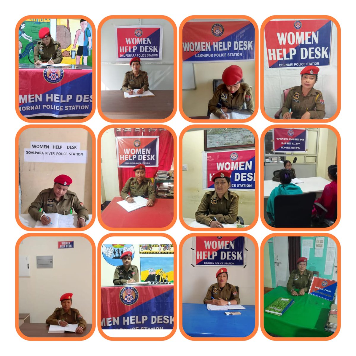 Goalpara_Police's tweet photo. #WomenHelpDesks have been operational across all 12 police stations of #GoalparaDistrict to ensure swift response and timely assistance to all Women 24*7
#SensitivePolicing
@CMOfficeAssam
@assampolice
@DGPAssamPolice
@gpsinghips
@AssamCid
@dkdeyips_0107 https://t.co/GKFNu1KViz