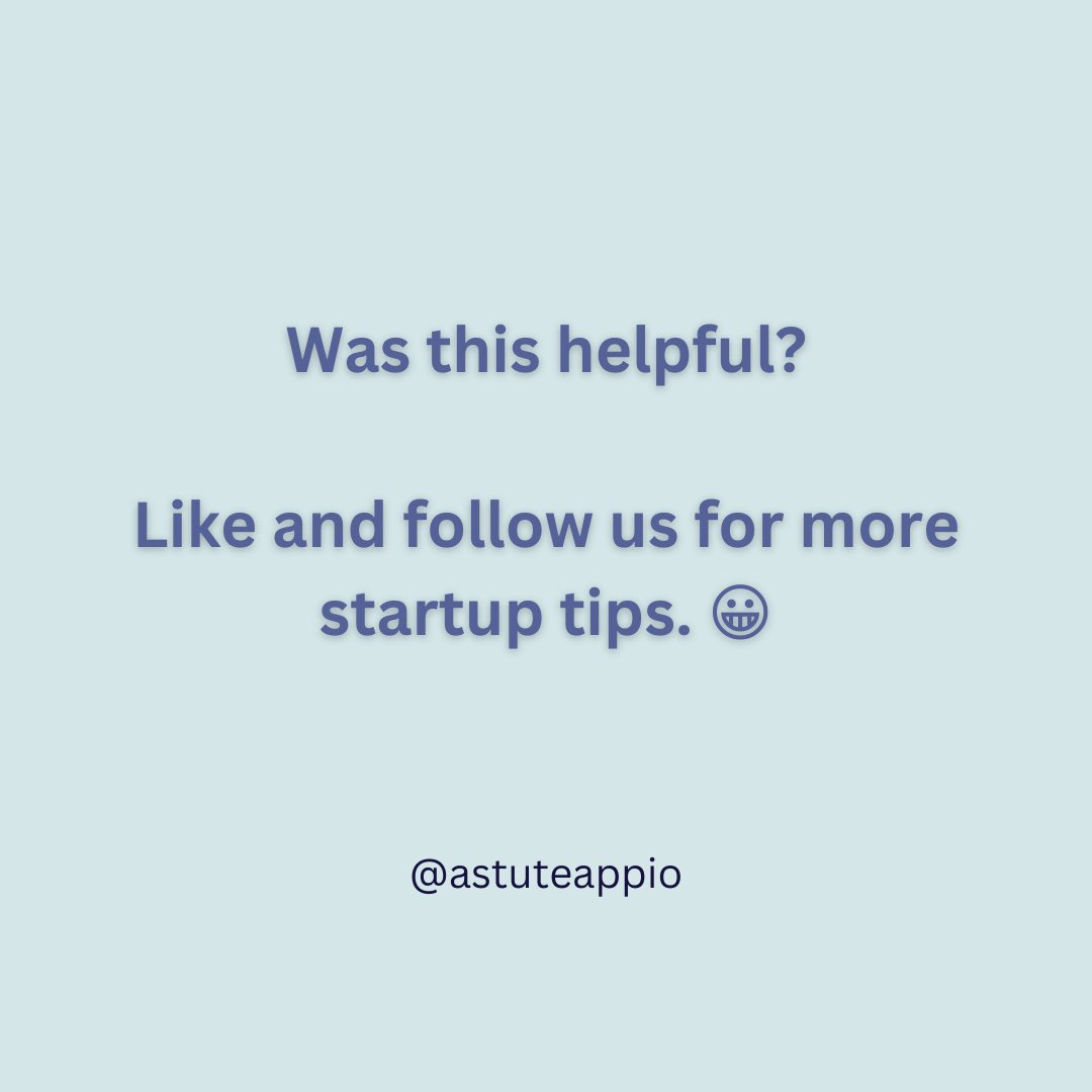 astuteapp_io's tweet photo. With an MVP, you can:
✅Test the market demand for your product
✅Gather valuable user insight and feedback
✅Iterate and improve based on realworld data

#businessservices #funding #investing #startups #startuptips #startupfunding #startupterms #trending #investment #astuteappio https://t.co/xRrk4xpq2y