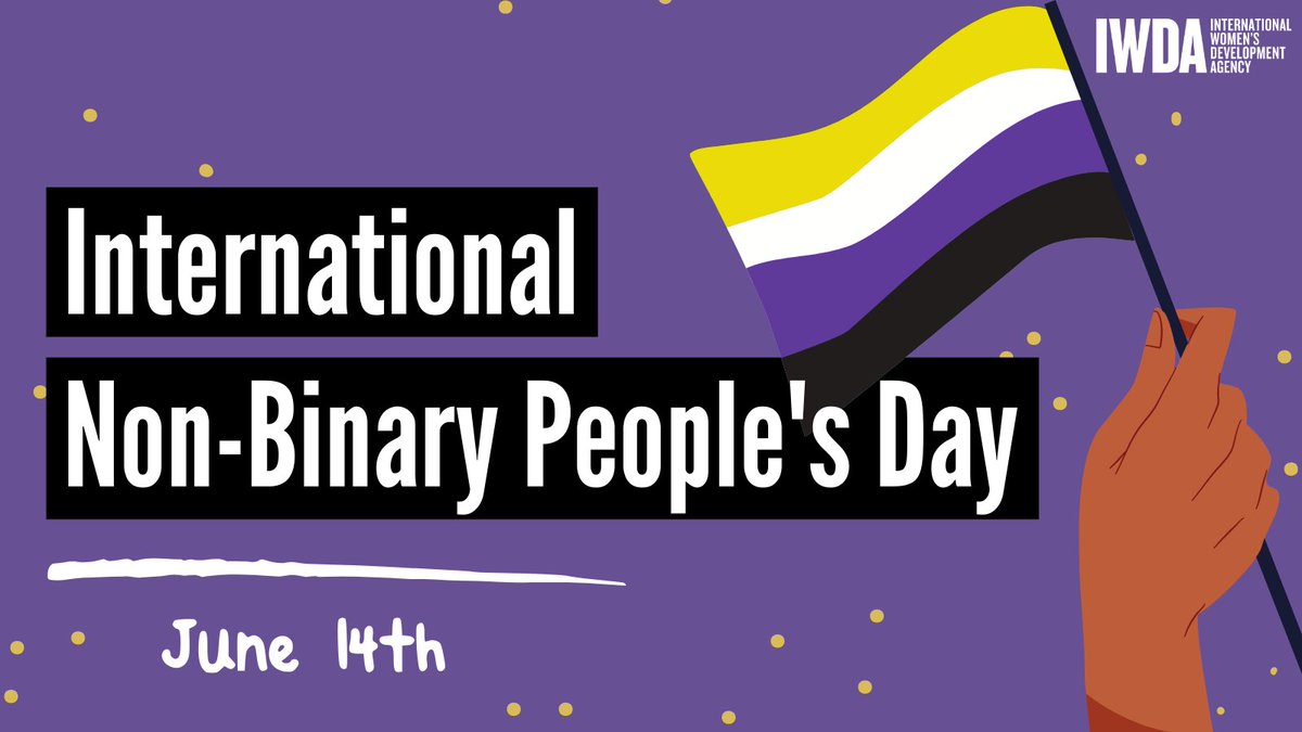 iwda's tweet photo. Today is #InternationalNonBinaryPeoplesDay! On this day, and every day, we celebrate the rich diversity of the #NonBinary community & and continue to raise awareness on securing the full rights and protections of non-binary and gender diverse people.
#INBPD #INBPD2023 #Inclusion https://t.co/QYoSJUByLB
