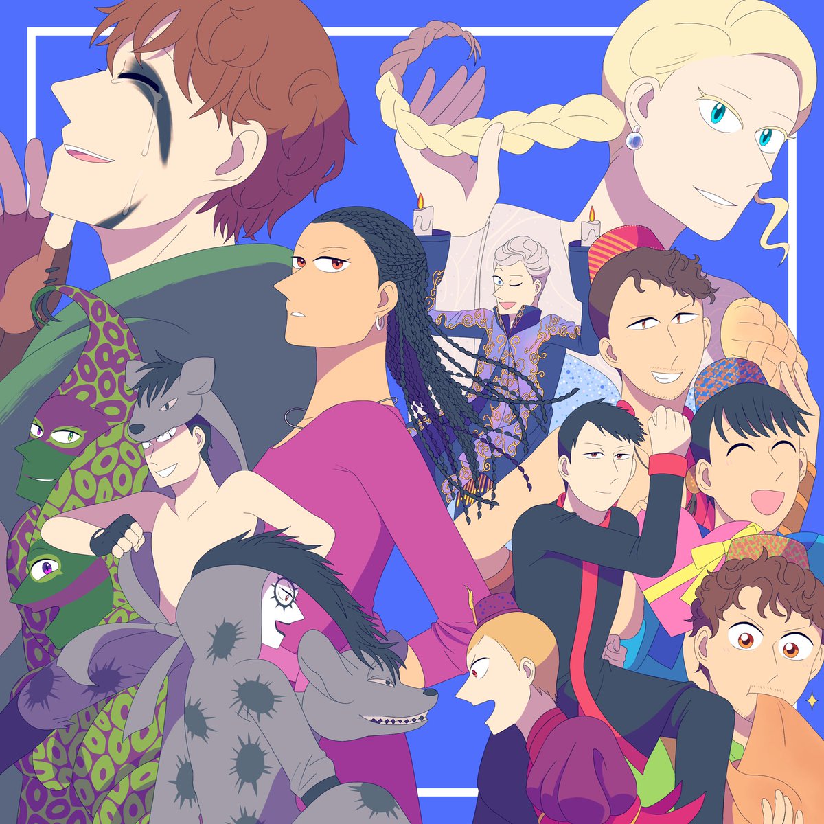 MARIBI524's tweet photo. 100年先まで上演してほしい素晴らしき作品の数々からお気に入りのキャラクターを描きました🍀いつも幸福をありがとうございます https://t.co/JCTSij3UHT