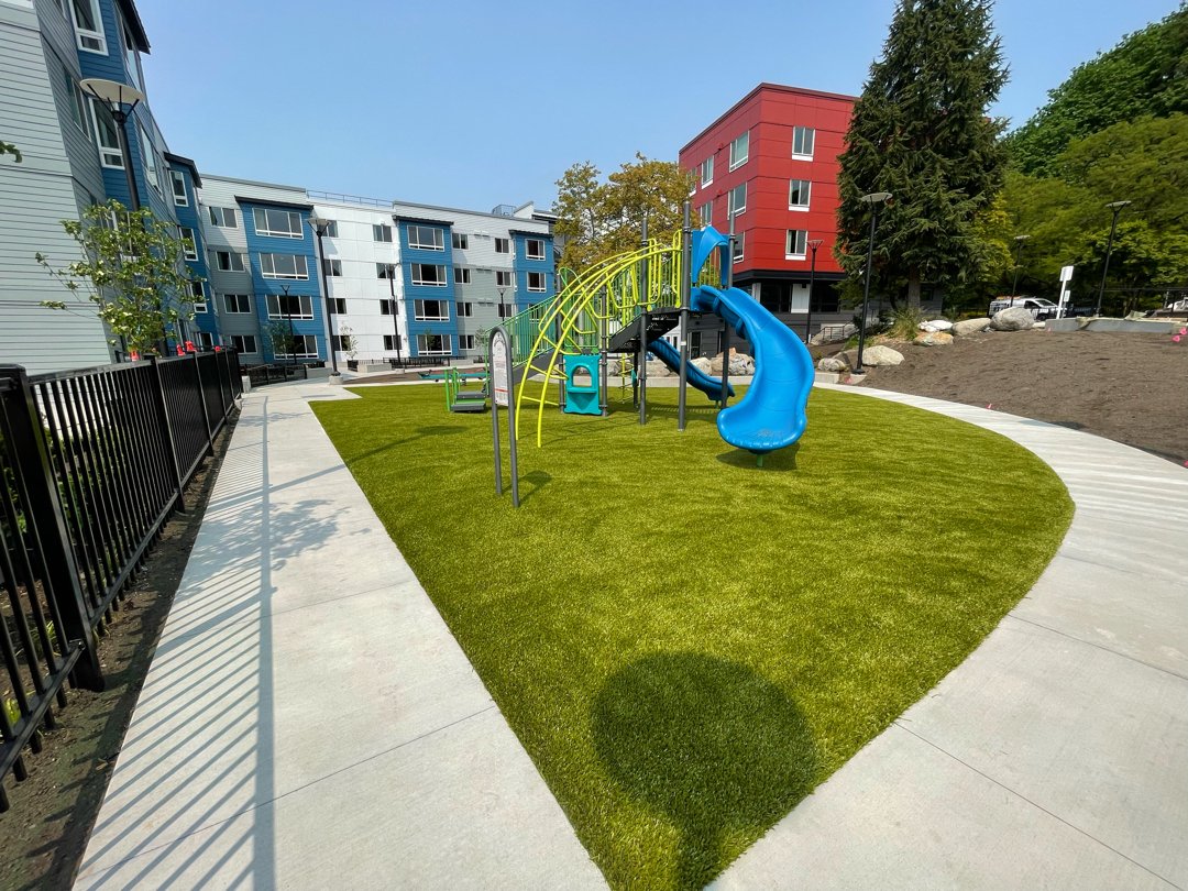 Elevating the playground game with <a href="/PlaygroundGrass/">Playground Grass by ForeverLawn</a>  by ForeverLawn &amp; <a href="/NPEI/">Northwest Playground</a> ☀️