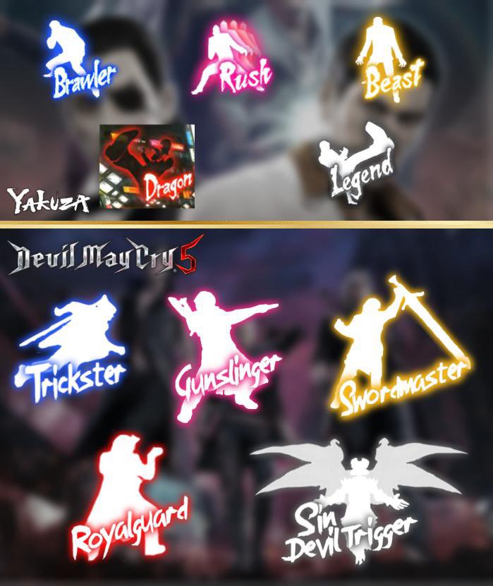 RogueCassette's tweet photo. Are people with multiple personalities able to switch between them like styles such as yakuza or dmc https://t.co/5kUbFBJTER