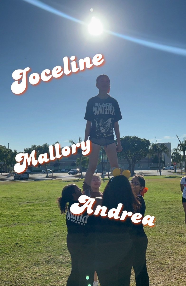 del_sol_cheer's tweet photo. Little Jaguars doing BIG things!
Stunting Day 1 β
οΈ
#DSHS #CHEER #DelSolHighSchool #Jaguars π https://t.co/LEr4r2kfpI