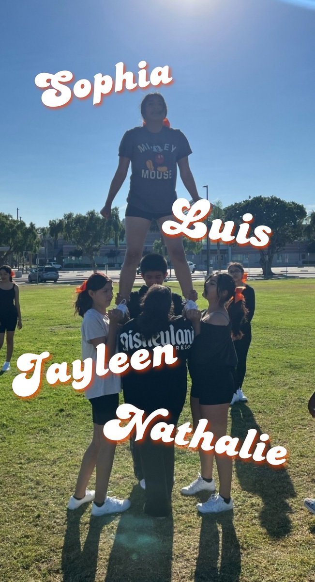 del_sol_cheer's tweet photo. Little Jaguars doing BIG things!
Stunting Day 1 β
οΈ
#DSHS #CHEER #DelSolHighSchool #Jaguars π https://t.co/LEr4r2kfpI