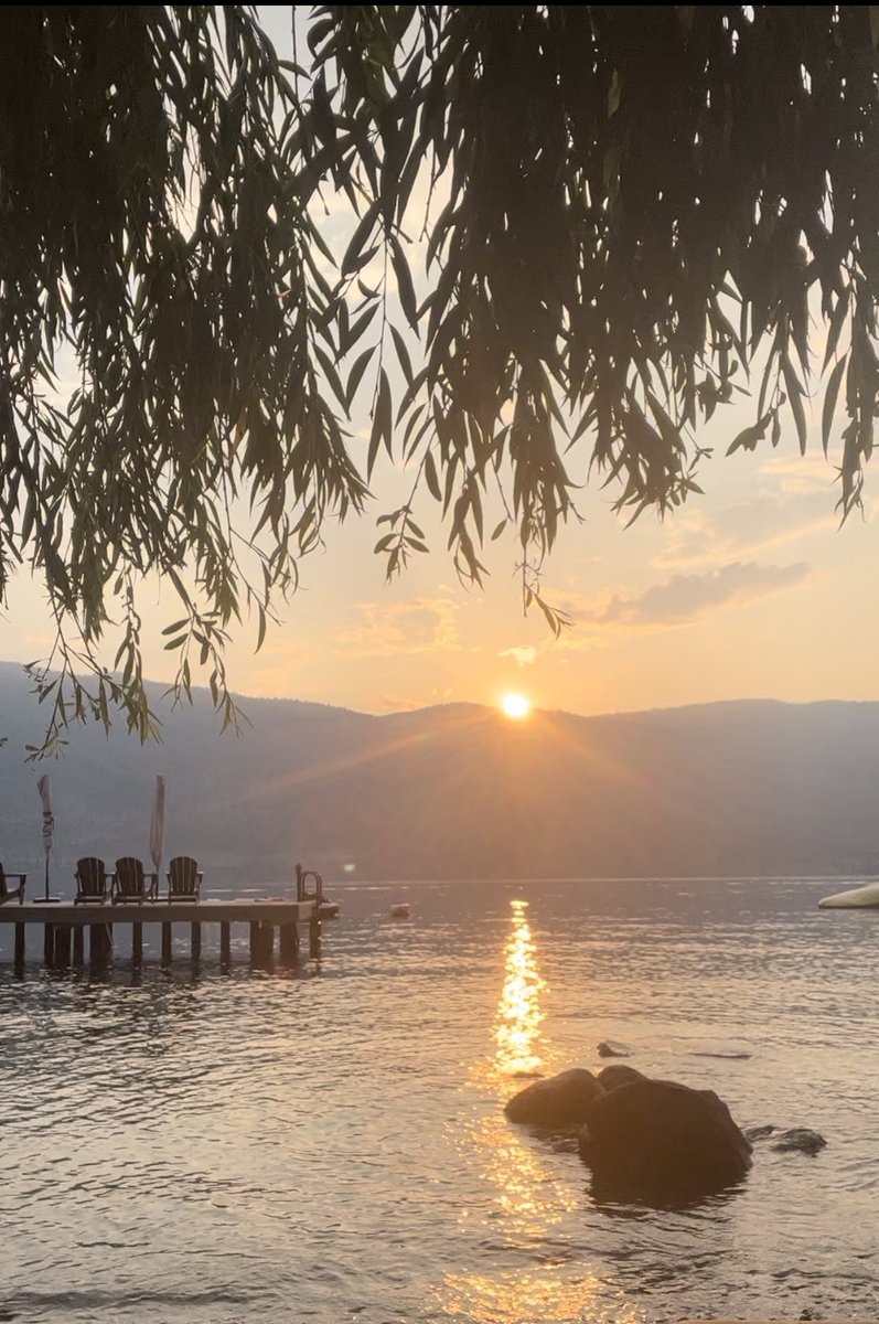 Goose1133's tweet photo. @jimrome @eagleriverwis Nightfall from Kelowna https://t.co/YilTr5NPQa