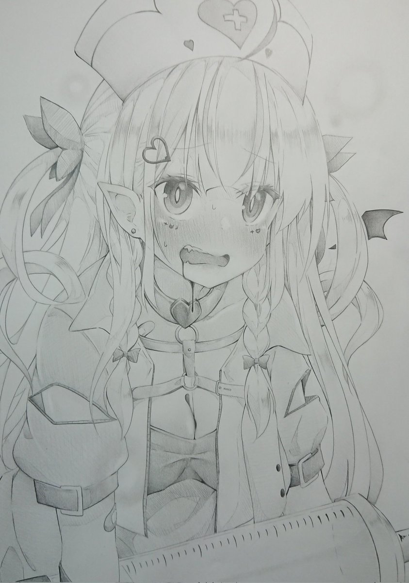 「#作品をみてくださいあわよくばフォローしてください祭 アナログなり何なりいろいろ」|いなずま⚓🔆のイラスト