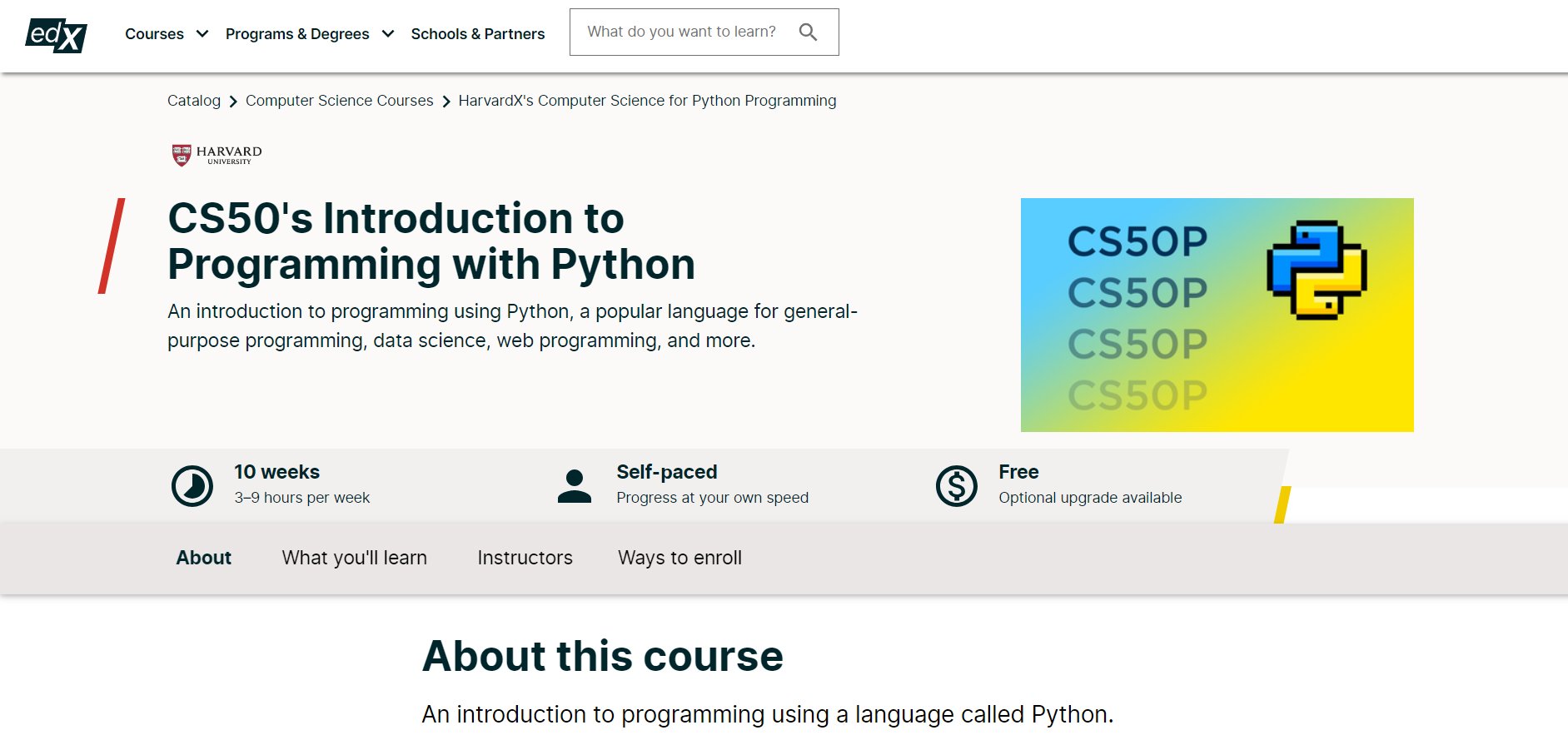 Muzzammil on twitter 3 cs50 s introduction to programming with