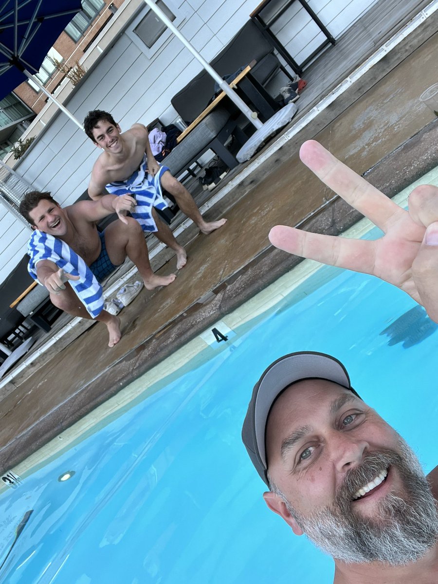 What a week at #EsriUC! Cheers to the two dudes in the pool who asked me “…hey man, what’s “where-y???” You made my day.