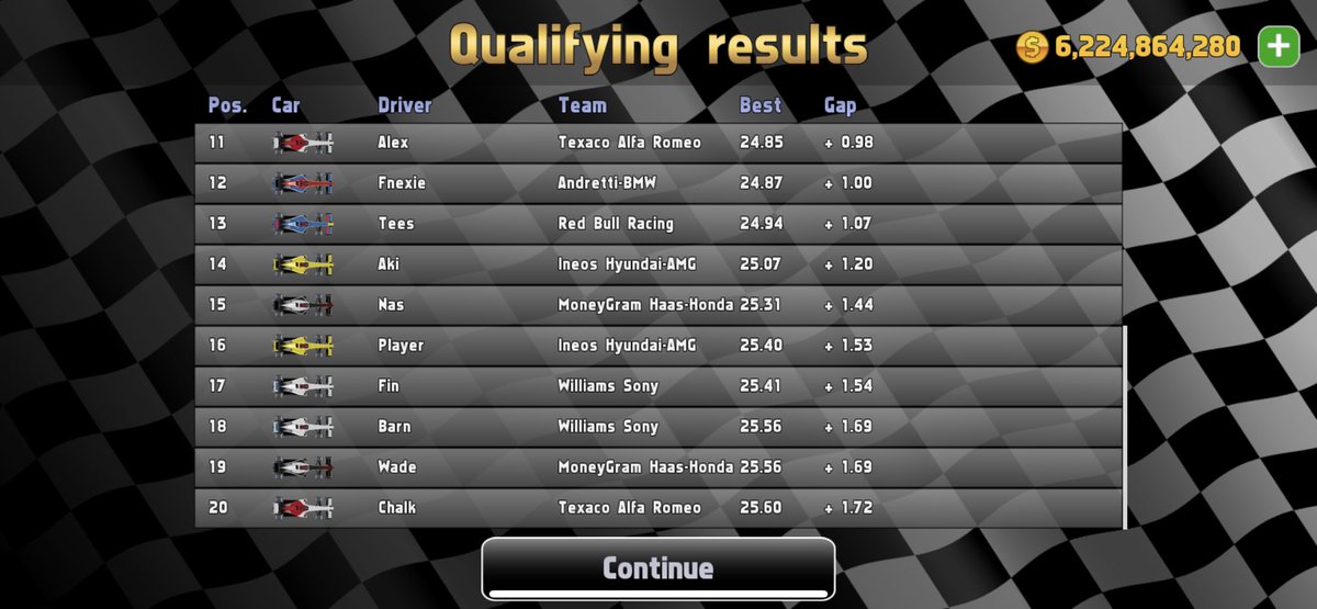 NorstappenSim's tweet photo. @Conner_MV33 takes Pole!
@asdfloading starts 2nd
@bwoahprivate starts 3rd https://t.co/YW6EaXgjmF