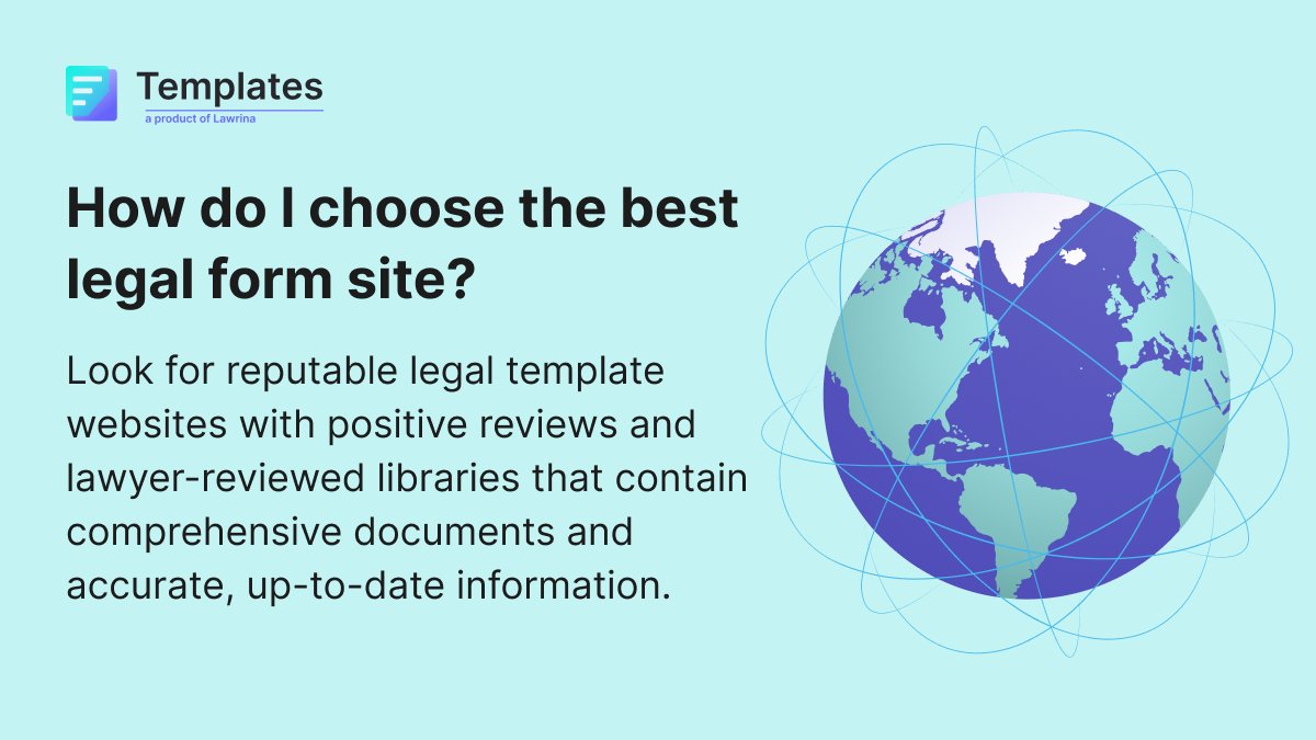 Choosing the right legal template website can be overwhelming. It's crucial to begin with the legal template quality and user-friendliness. Dive into the blog about the best legal form template sites  👉bit.ly/46zEIQh