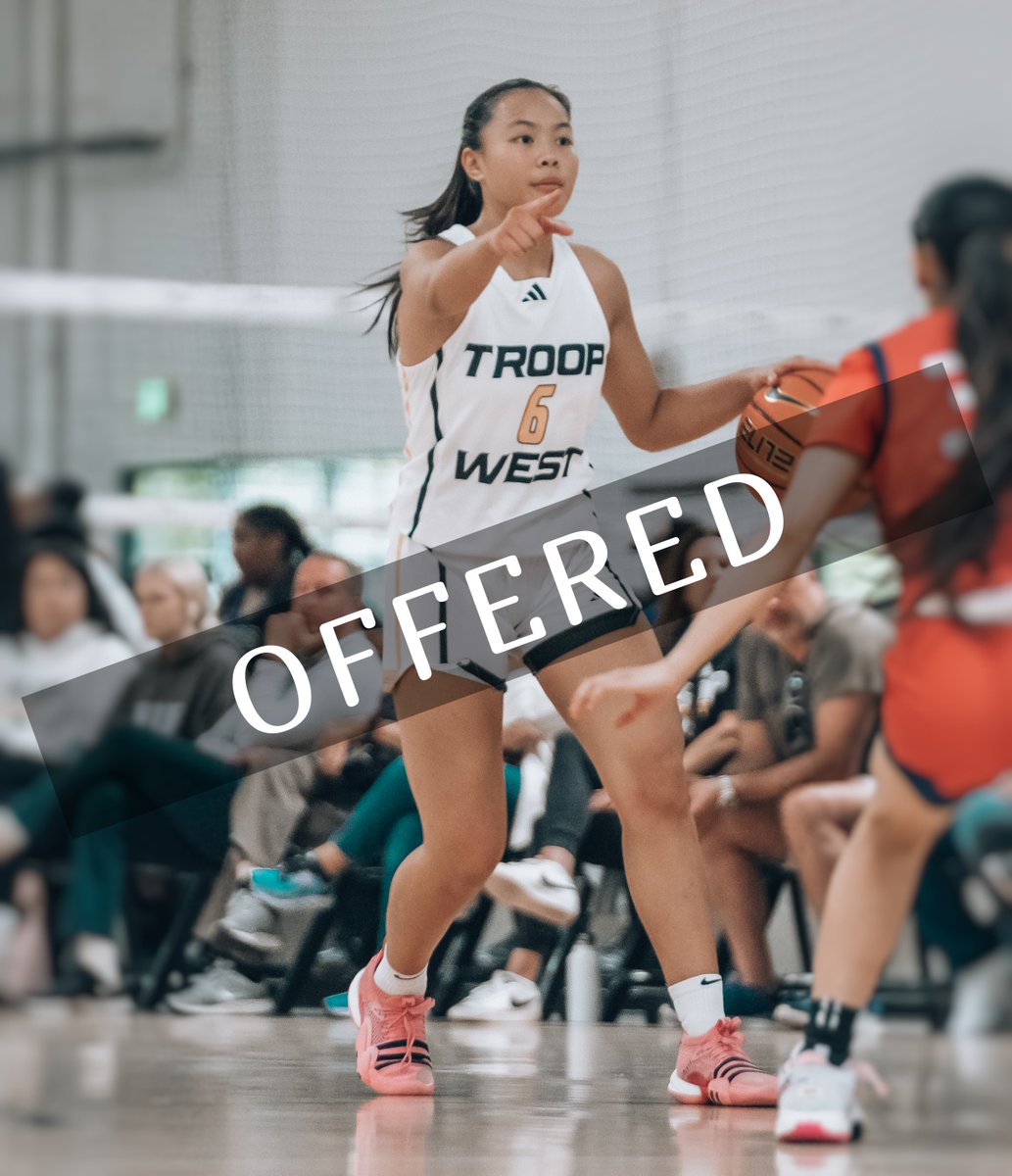 troopwestbb's tweet photo. Congrats to our Audrey Chen on her D2 Offer from Northwest Nazarene University!! Proud of you, more to come!! @MattyK31 @hoopers4dayz @SelectEventsBB https://t.co/MrQ0oOQJbL