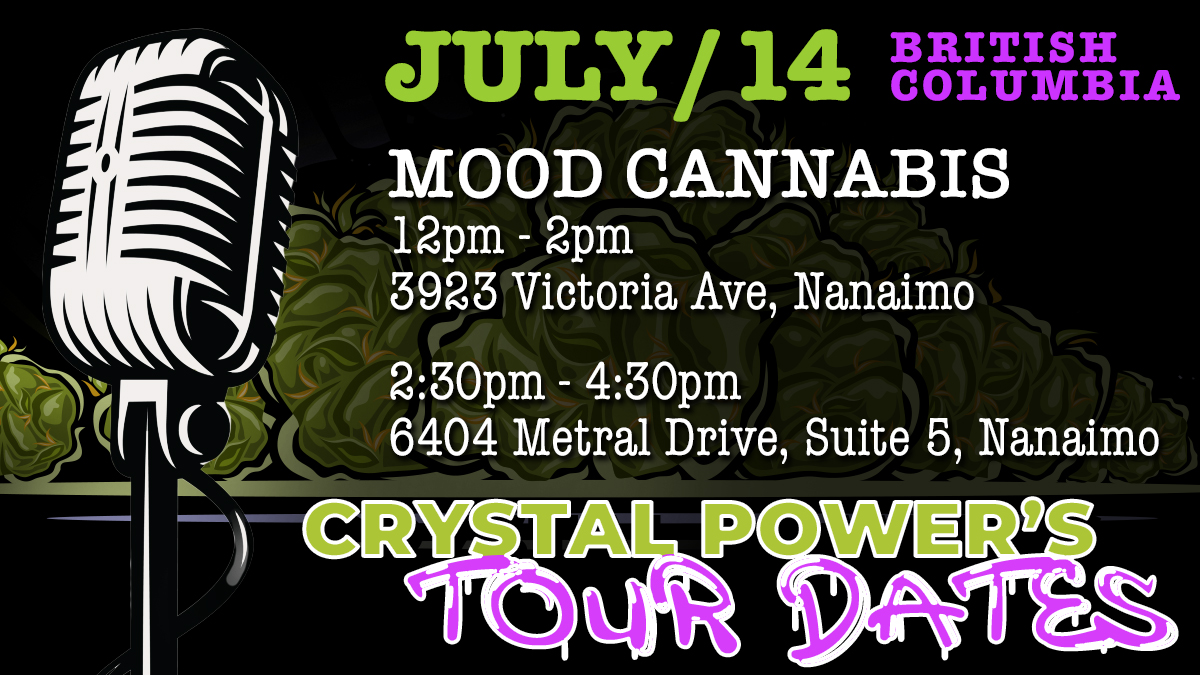 Crystal's back on the road! Natural disasters who?
@Crystal420power