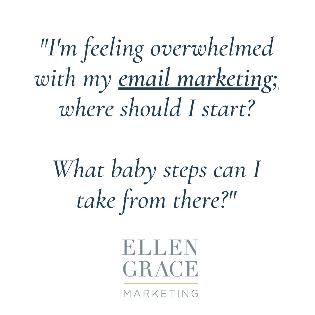 Start with the Welcome Series! From there (for product-based businesses): focus on Abandon cart, Browse abandon, Post-purchase.

#emailtips #confidenceinbusiness