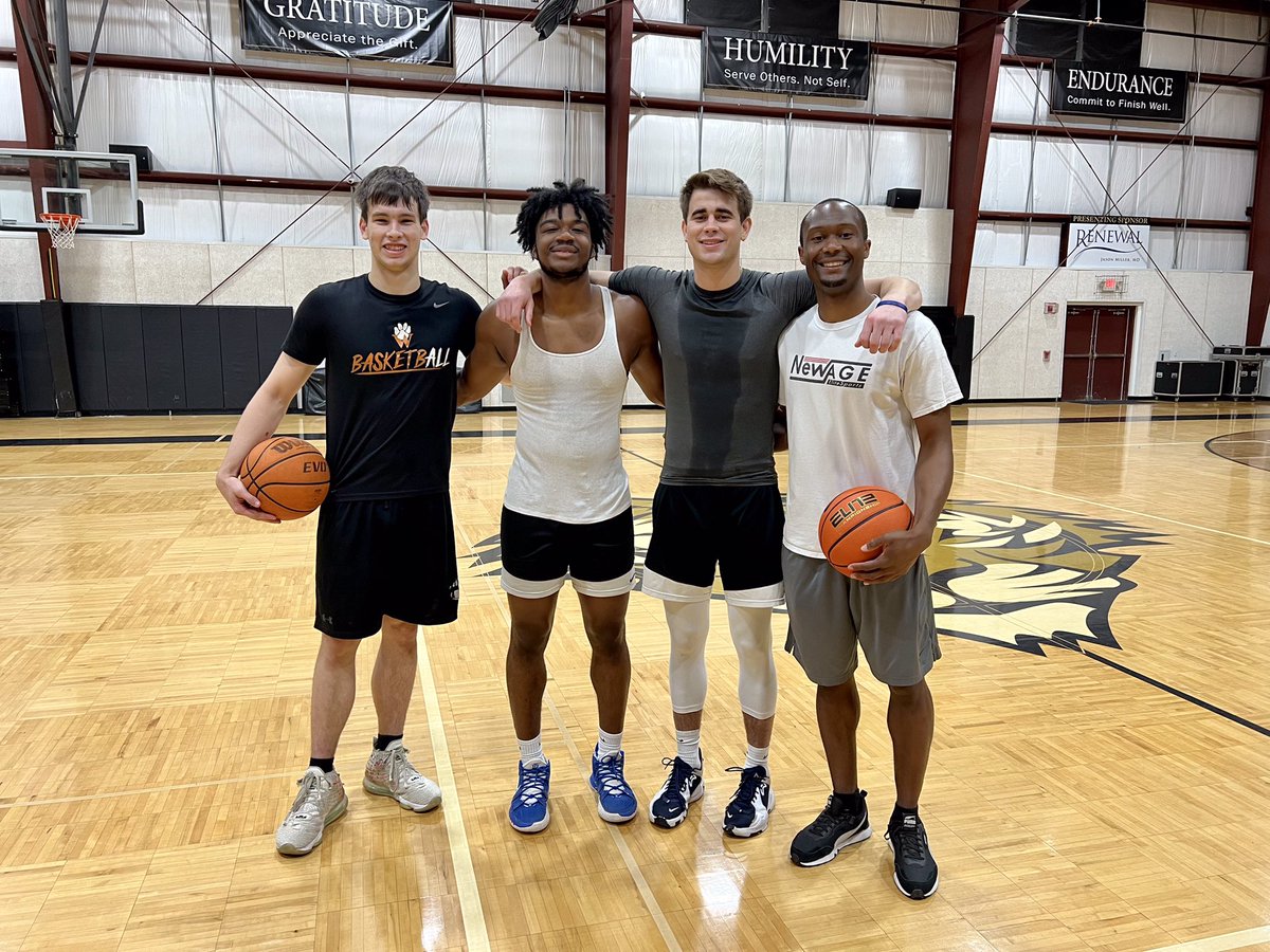 Trinity Academy (Raleigh, NC) (@_trinityacademy) on Twitter photo We love to see our alumni on campus! Wyatt, Sly and Jake are playing at three different colleges, but are forever Tigers, here with Coach Burrell today. <a href="/TAR_Basketball/">Trinity Academy MBB</a> We love to see our alumni on campus! Wyatt, Sly and Jake are playing at three different colleges, but are forever Tigers, here with Coach Burrell today. <a href="/TAR_Basketball/">Trinity Academy MBB</a>