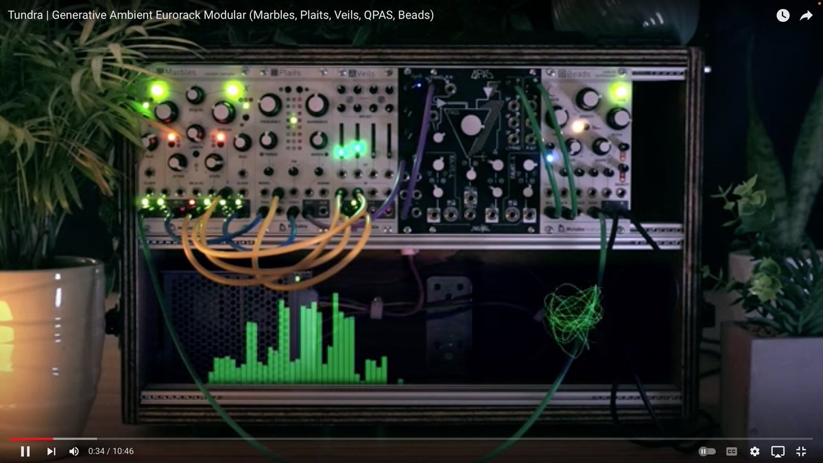 JohnMar77301444's tweet image. randomly generated melody

Tundra | Generative Ambient Eurorack Modular (Marbles, Plaits, Veils, QP... youtu.be/zhQKi0fFKmk via @YouTube 

#ModularEurorack #Eurorack #GenerativeMusic #Music #MeditationMusic #NYC #Brooklyn #Queens #Bronx #StatenIsland #USA #thursdayvibes