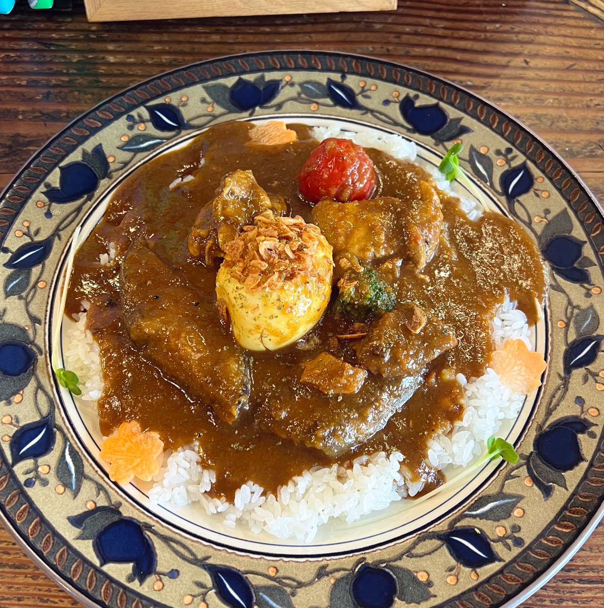 maneki_tiger's tweet photo. “Shimokitazawa Curry Shokudo NASU-OYAJI”
Shimokitazawa, Tokyo🇯🇵

All-in-special curry😄🍀

Delicious, rich and fashionable curry🍛 https://t.co/ivimbSGkm1
