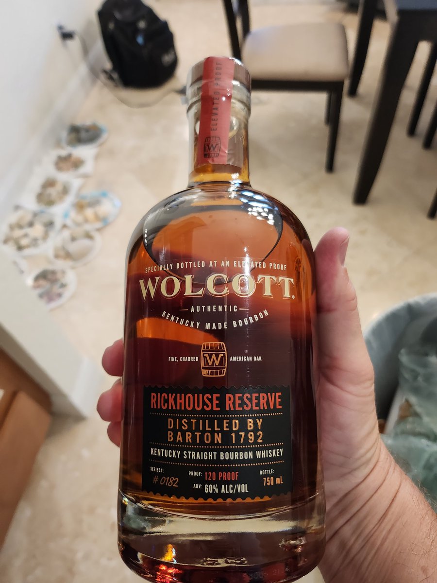 WhiskeyOnX's tweet image. Any #whiskeytwitter thoughts on #wolcott rickhouse reserve?  @DerbyCityPhil @d_tao @TaylorCope1982