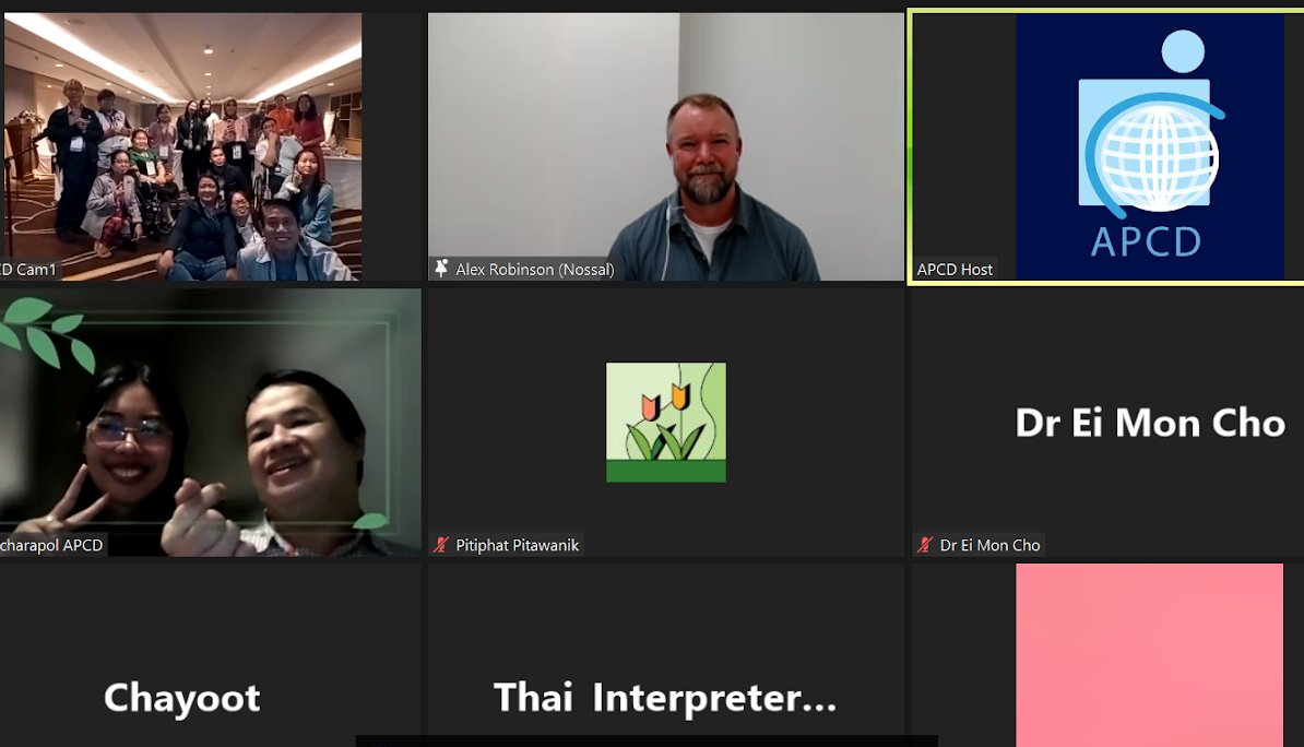 Alex Robinson (@alxrbnson) on Twitter photo Shout out to the <a href="/APCDAsiaPacific/">APCD</a> team🙏Many thanks for the invitation to contribute to the Strengthening #Disability Inclusive #DRR in #ASEAN training <a href="/jica_direct_en/">JICA - Japan International Cooperation Agency</a> <a href="/NossalInstitute/">Nossal Institute for Global Health</a> Shout out to the <a href="/APCDAsiaPacific/">APCD</a> team🙏Many thanks for the invitation to contribute to the Strengthening #Disability Inclusive #DRR in #ASEAN training <a href="/jica_direct_en/">JICA - Japan International Cooperation Agency</a> <a href="/NossalInstitute/">Nossal Institute for Global Health</a>