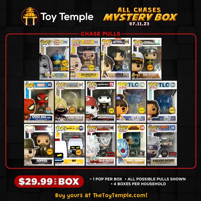 DisTrackers on Twitter "All Chases Mystery Box is available at