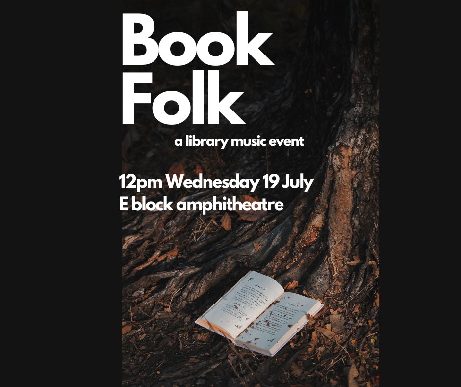 QUT Library on Twitter "🎵 Join us for Book Folk! 📚 Ruari and Yanto