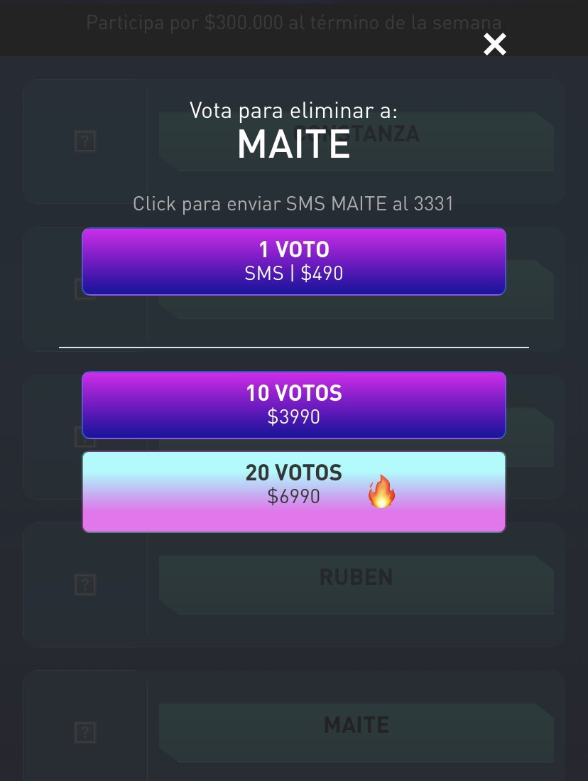 leomunozarcos's tweet photo. Si llegamos a los 1000 RT y 2000 Mg, me rajo con 20 votos en contra de Maite…. #GranHermanoChile #GranHermanoCHV https://t.co/kIyzb3RXa6