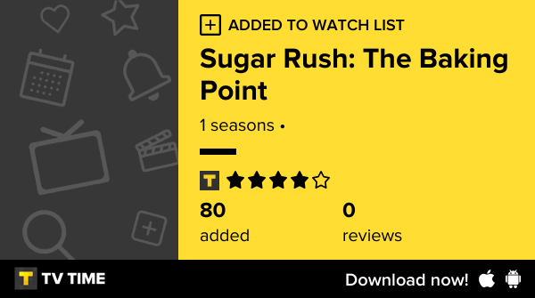 MisssPurple's tweet photo. I've just started following Sugar Rush: The Baking Point https://t.co/KfyjbI3QUg #tvtime https://t.co/wJfZWfniNp