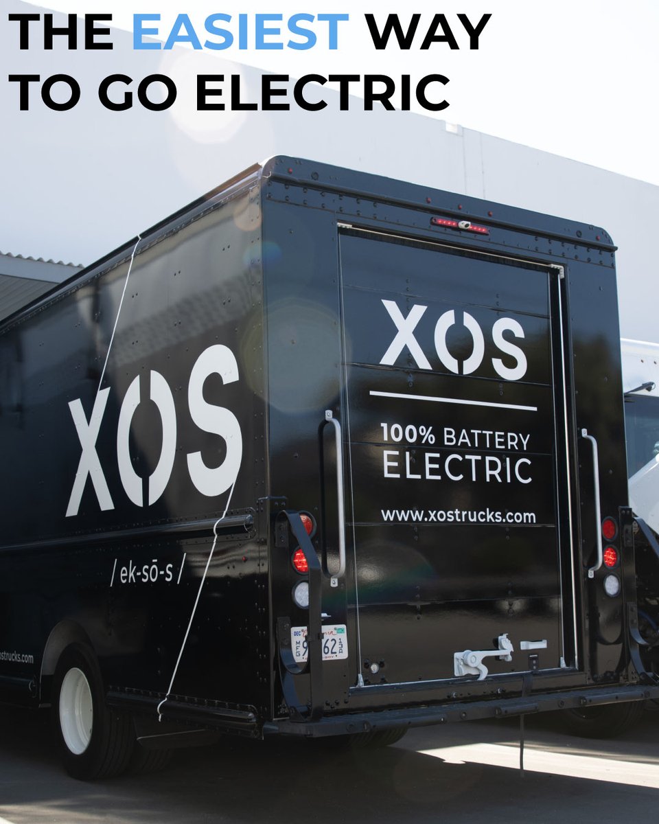 Why go electric with Xos? 100% battery-electric commercial vehicles, intuitive fleet management software, a suite of DC Fast Chargers, and infrastructure consulting to power your electric fleet. Working with Xos is the easiest way to go electric. https://t.co/ce8Ai4msUN https://t.co/t6uq3OgAxa